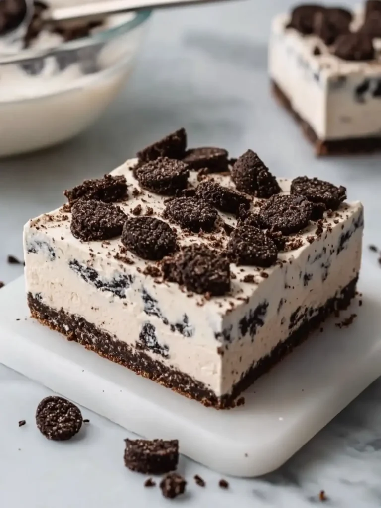 No-Bake Cookies and Cream Cheesecake Bars That Wow! 4 No-Bake Cookies and Cream Cheesecake Bars