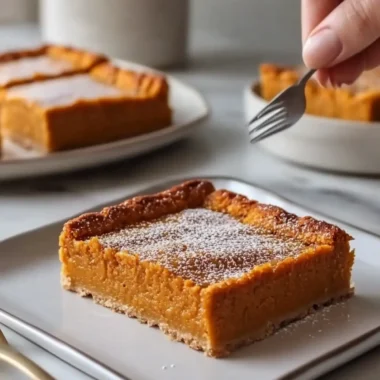 Pumpkin Pie Bars