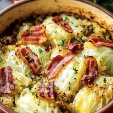 Savory 4-Ingredient Keto Cabbage & Turkey Bacon Pot Delight 15 4-Ingredient Keto Cabbage & Turkey Bacon Pot