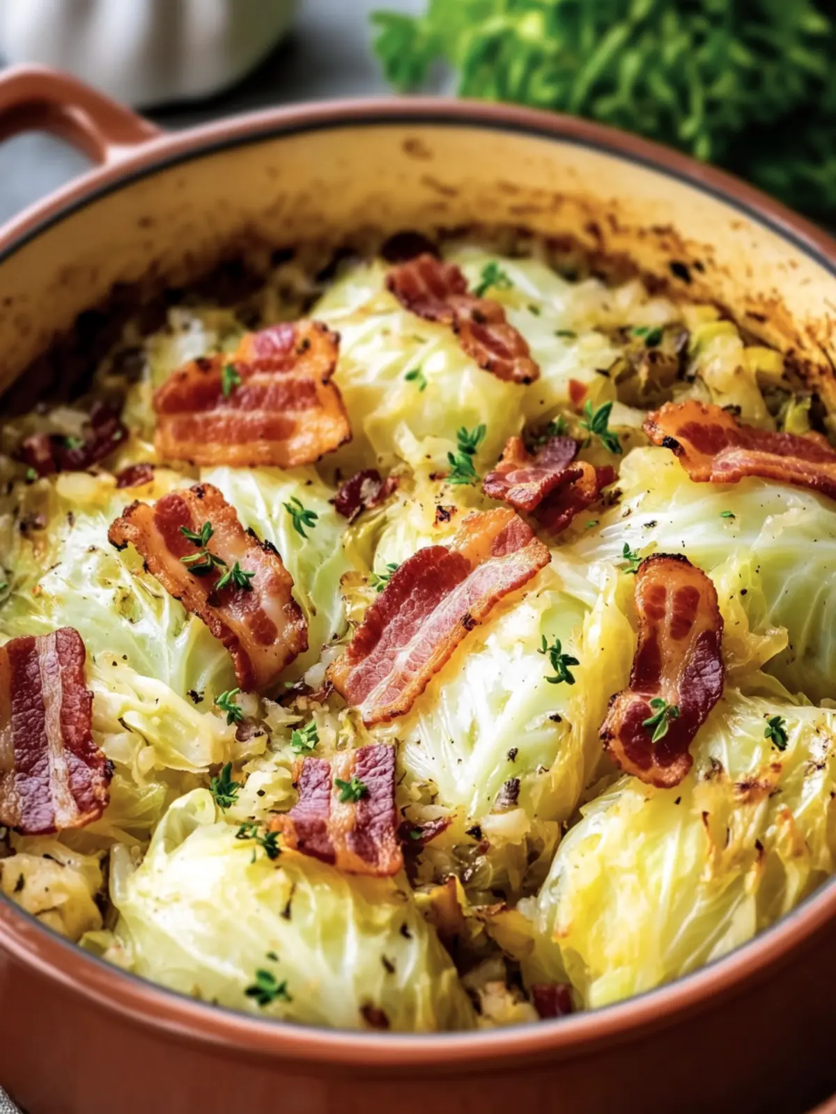 Savory 4-Ingredient Keto Cabbage & Turkey Bacon Pot Delight 5 4-Ingredient Keto Cabbage & Turkey Bacon Pot