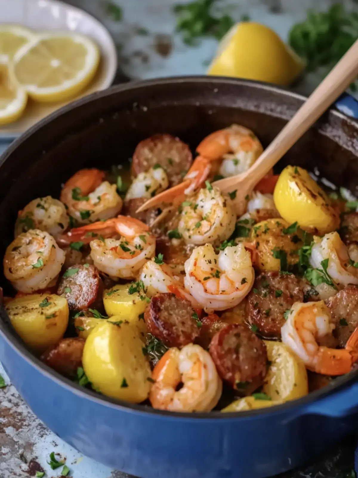 Garlic Butter Shrimp and Sausage Boil for Flavor Lovers 5 Garlic Butter Shrimp and Sausage Boil