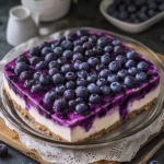 No-Bake Blueberry Cheesecake