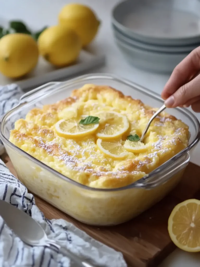 Lemon Pudding Cake
