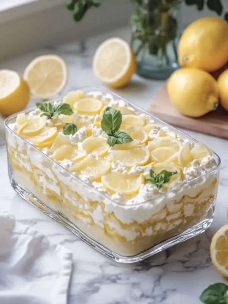 Delicious Cold Lemon Marquesa That Brightens Your Day 4 Cold Lemon Marquesa
