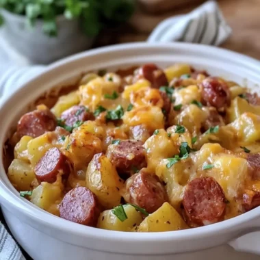 Crockpot Mississippi Kielbasa & Cheesy Potatoes Bliss 6 Crockpot Mississippi Kielbasa & Cheesy Potatoes Bliss