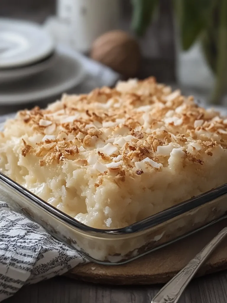 Irresistible Coconut Custard Dump Cake You’ll Crave Forever 2 Coconut Custard Dump Cake
