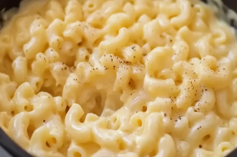 Slow Cooker Creamy Mac and Cheese