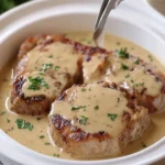 Slow Cooker Creamy Pork Chops