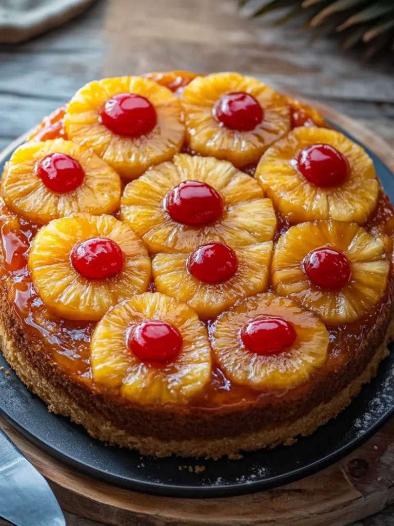 Pineapple Upside-Down Cake