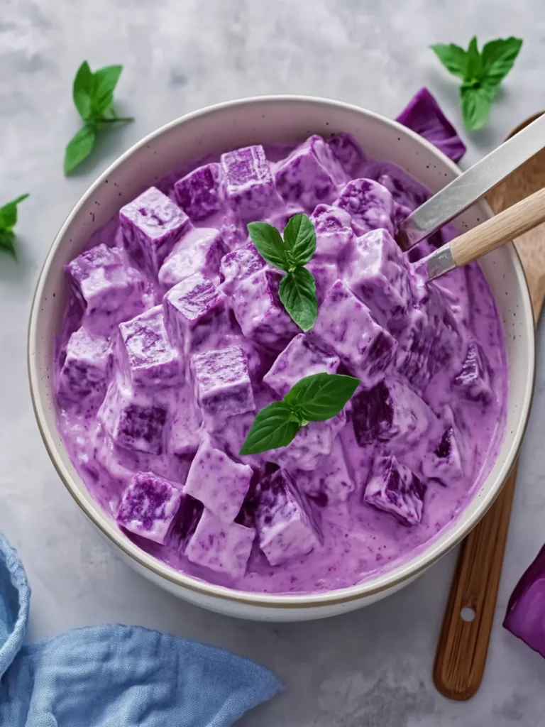 Delicious Creamy Ube Macapuno Salad That’ll Wow Your Guests 3 Creamy Ube Macapuno Salad