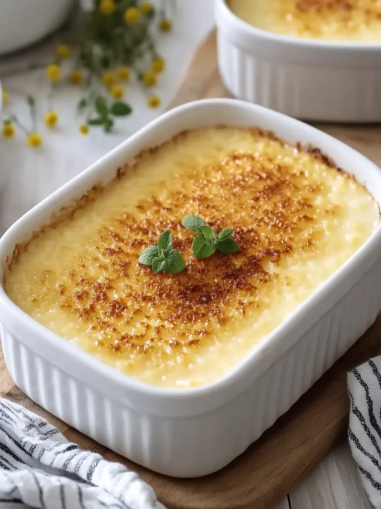 Amish Baked Custard