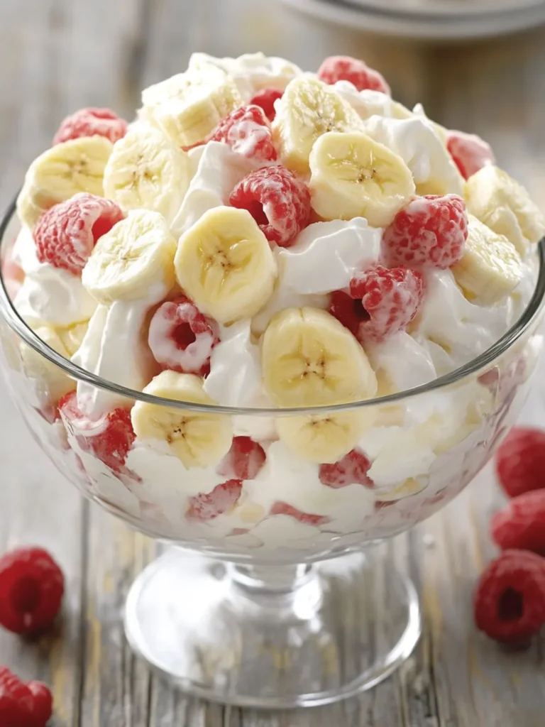 Irresistible Banana Split Fluff Salad You’ll Crave Today 3 BANANA SPLIT FLUFF SALAD