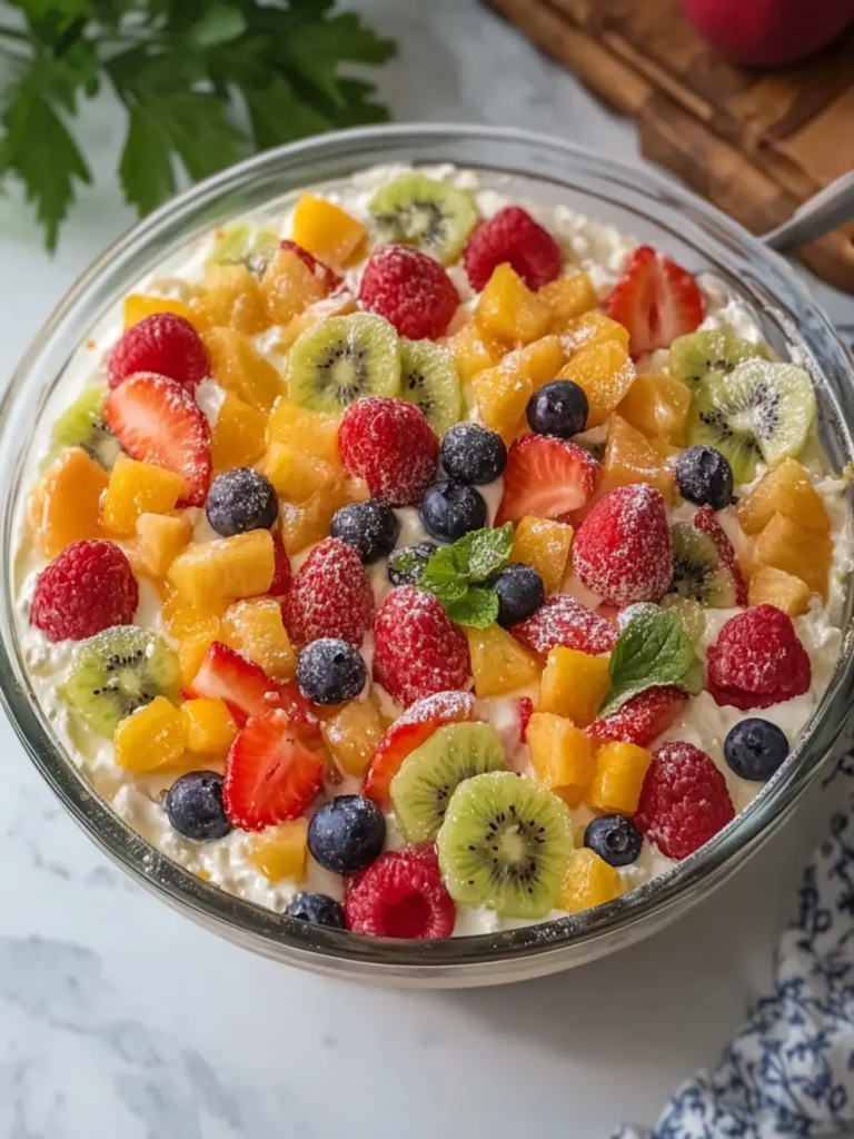 Cheesecake Fruit Salad in Casserole: A Chill Delight to Share 4 Cheesecake Fruit Salad in Casserole