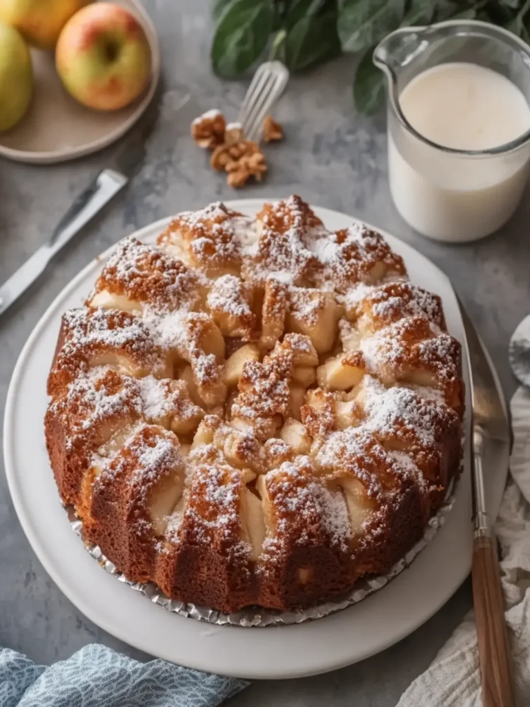 Sweet Apple Fritter Cake