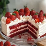 Delicious Strawberry Red Velvet Cake for Sweet Celebrations 10 Strawberry Red Velvet Cake