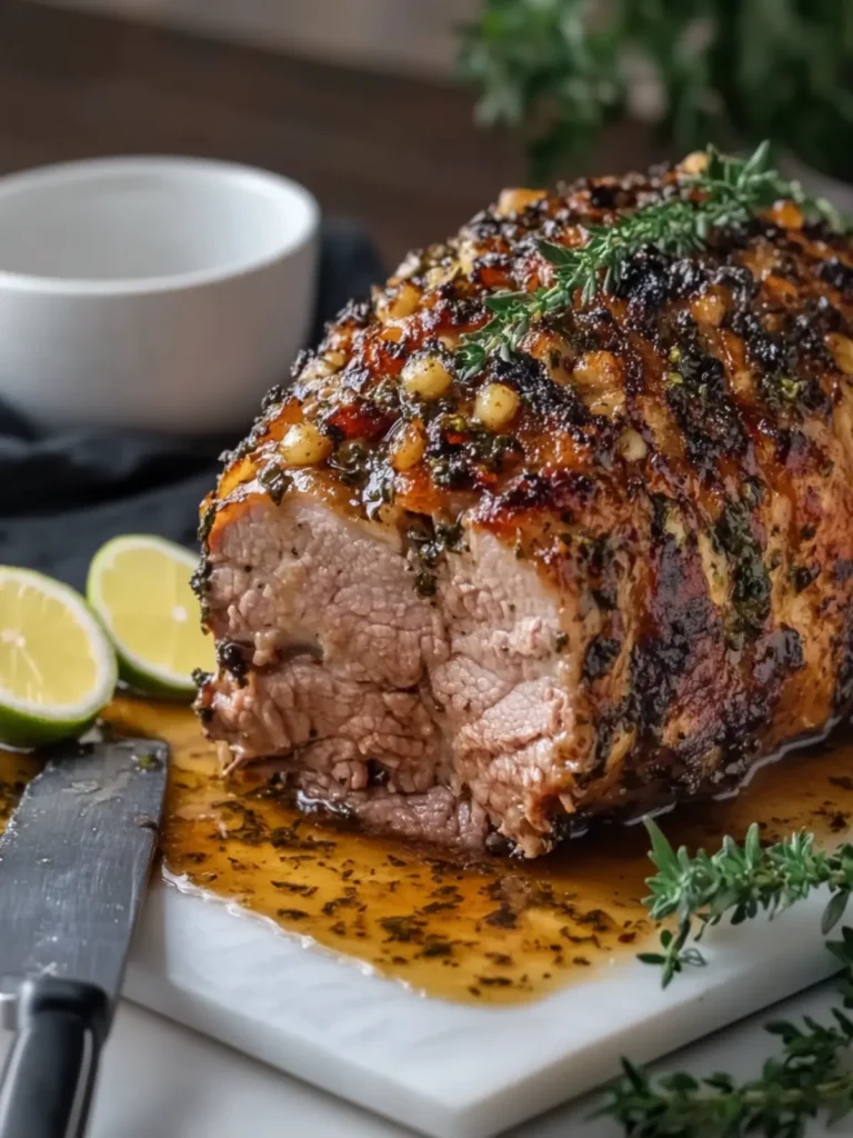 Irresistible Honey Garlic Herb Glazed Pork Roast Recipe 4 Honey Garlic Herb Glazed Pork Roast