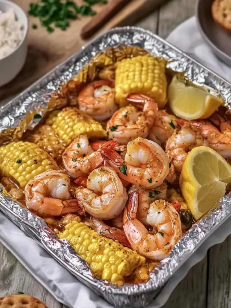 Shrimp Boil Foil Packets: Easy, Flavor-Packed Dinner Delight 2 Shrimp Boil Foil Packets
