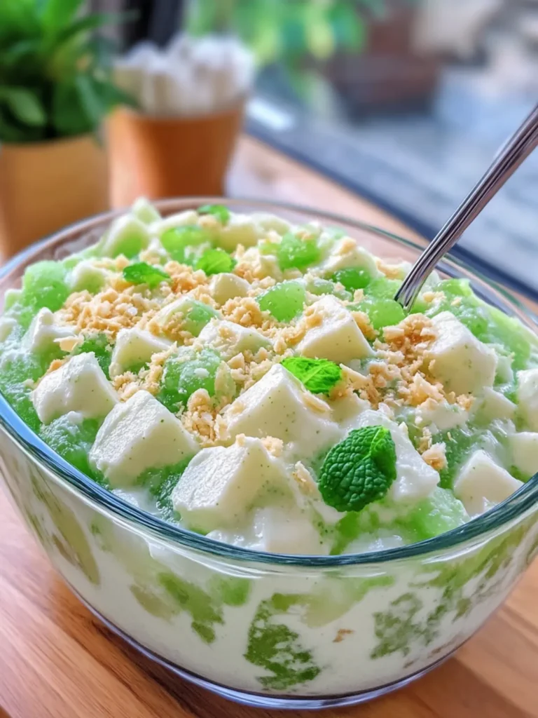 Irresistible Buko Pandan Cream Salad for Sweet Summer Treats 4 Buko Pandan Cream Salad