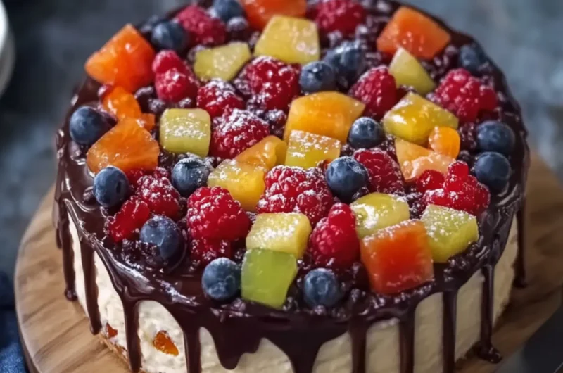 Chocolate Fruit Cake
