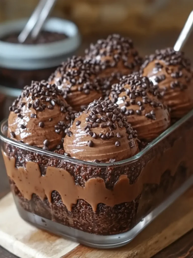 Midnight Mocha Brigadeiros Casserole