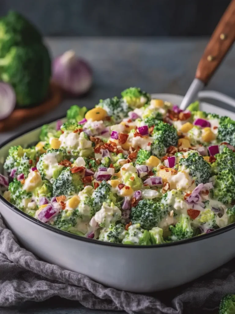 Irresistibly Creamy Broccoli Salad That Everyone Will Love 3 Creamy Broccoli Salad