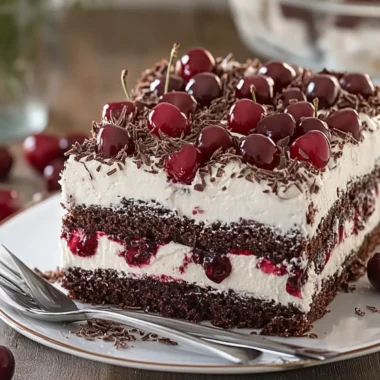 Chocolate Cherry Icebox Cake: A No-Bake Dream Dessert 7 Chocolate Cherry Icebox Cake: A No-Bake Dream Dessert