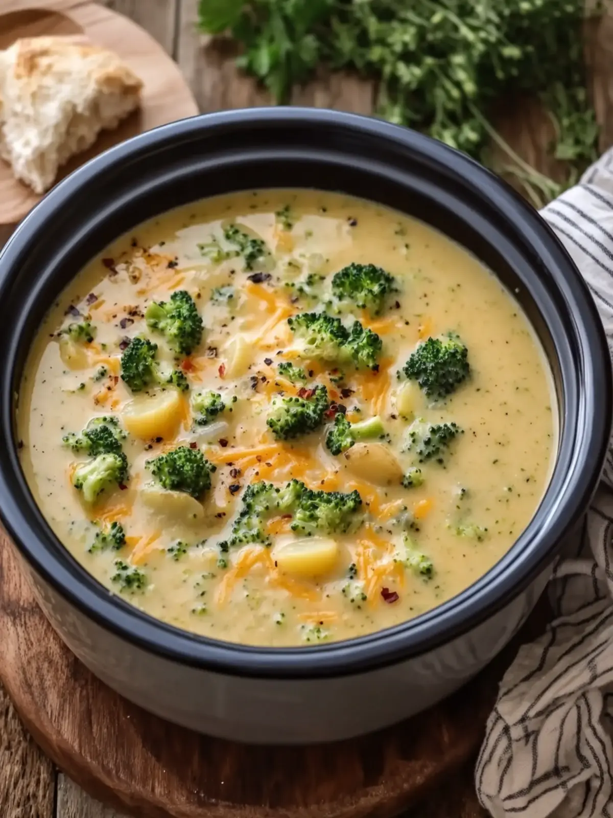 Crockpot Broccoli Cheddar Potato Soup for Cozy Nights 5 Crockpot Broccoli Cheddar Potato Soup