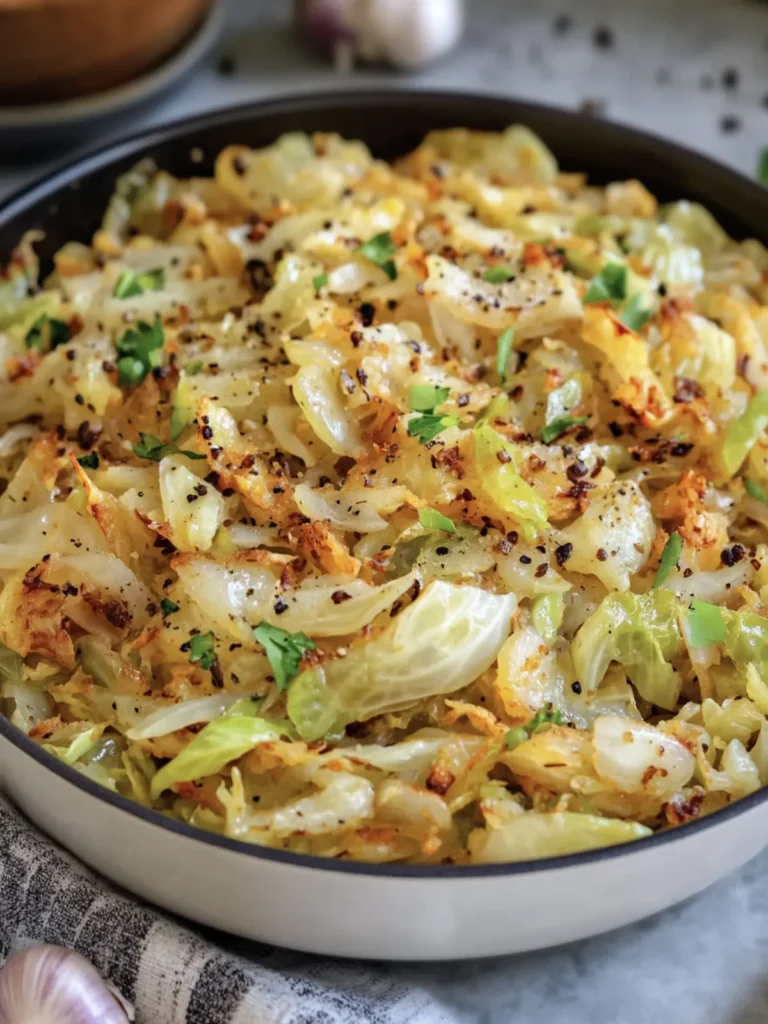 Southern Fried Cabbage with Onions & Garlic: Comfort in a Pan 4 Southern Fried Cabbage with Onions & Garlic