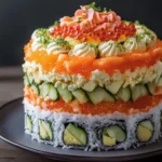 Sushi Cake: A Fun Twist on Your Favorite Rolls at Home 10 Sushi Cake
