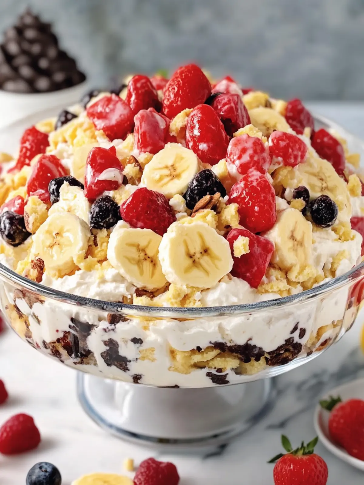 Banana Split Cheesecake Salad: Your New Favorite Sweet Treat 5 Banana Split Cheesecake Salad