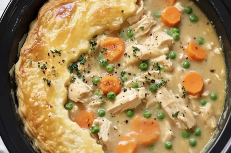 Crockpot Chicken Pot Pie
