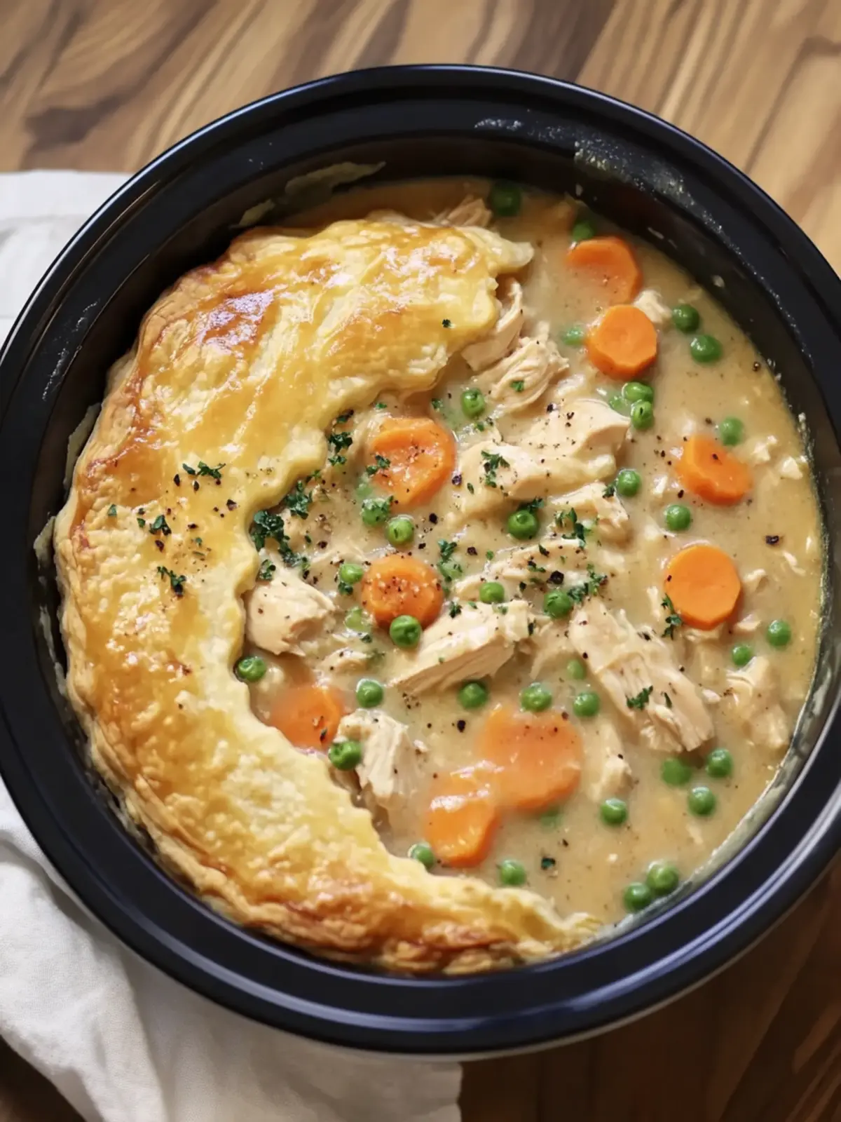 Savory Crockpot Chicken Pot Pie for Cozy Family Nights 5 Crockpot Chicken Pot Pie