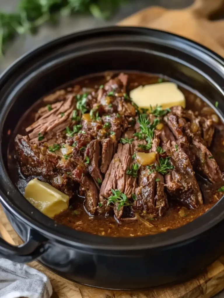 Savory Slow Cooker Coca-Cola Beef Roast with Butter Bliss 3 Slow Cooker Coca-Cola Beef Roast with Butter