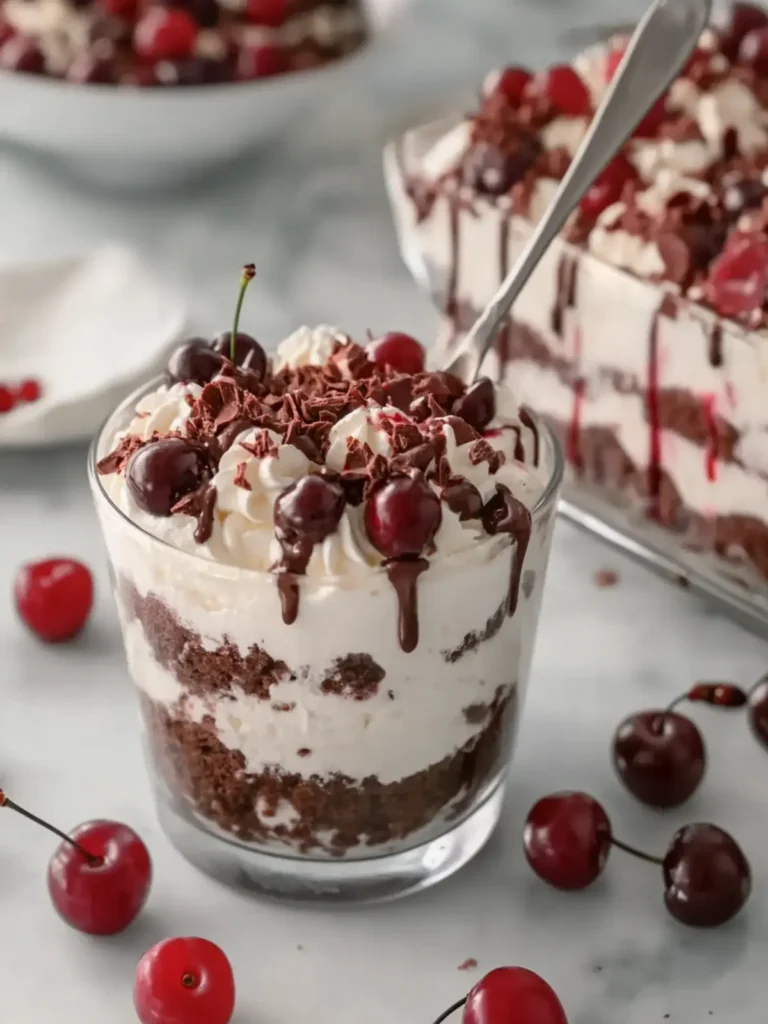 Decadent Chocolate Cherry Cheesecake Fluff You’ll Adore 4 Chocolate Cherry Cheesecake Fluff