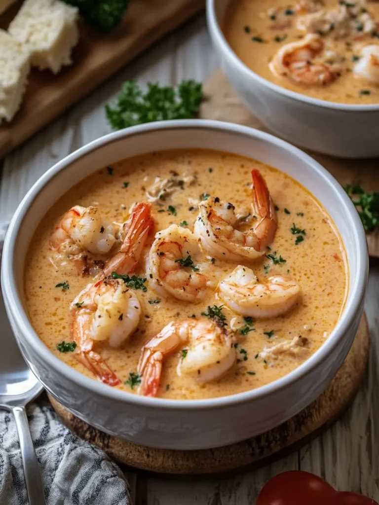 Creamy Shrimp and Crab Seafood Bisque for Cozy Evenings 2 Creamy Shrimp and Crab Seafood Bisque