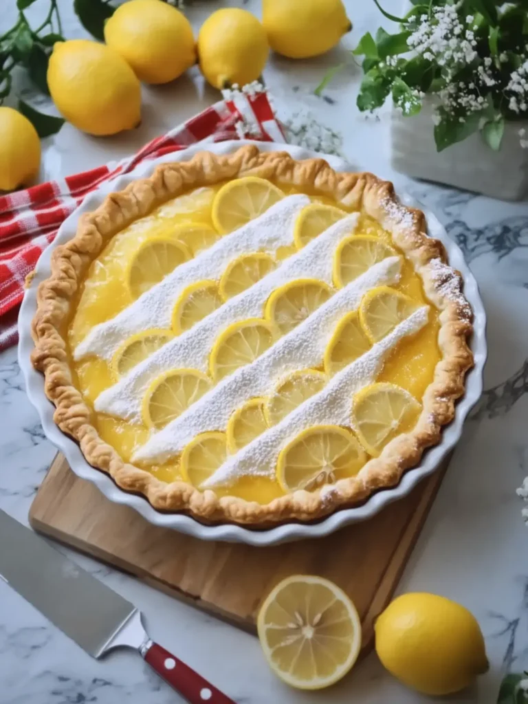 Zesty Lemon Crostata That Will Brighten Your Day 3 Lemon Crostata