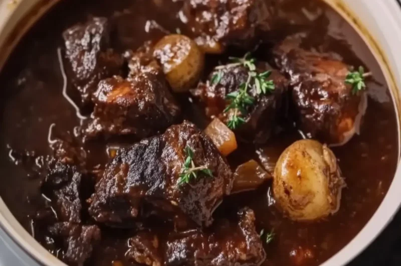 Slow Cooker Beef Oxtail