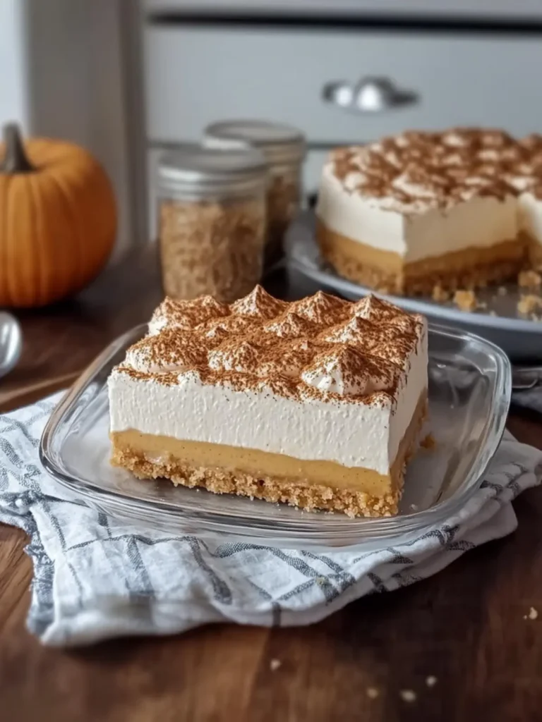 No-Bake Pumpkin Cheesecake Delight