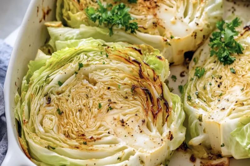 Garlic Butter Melting Cabbage