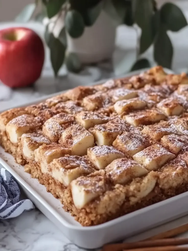 Delicious Apple Cinnamon Sheet Cake That Will Wow Everyone 3 Apple Cinnamon Sheet Cake