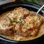 Crockpot Creamy Garlic Butter Pork Chops Your New Dinner Hero 17 Crockpot Creamy Garlic Butter Pork Chops