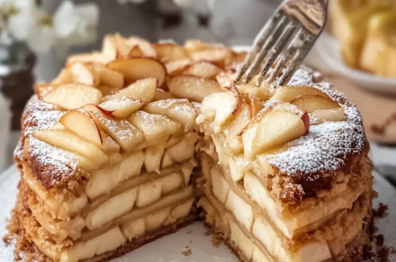 Thousand Layer Apple Cake