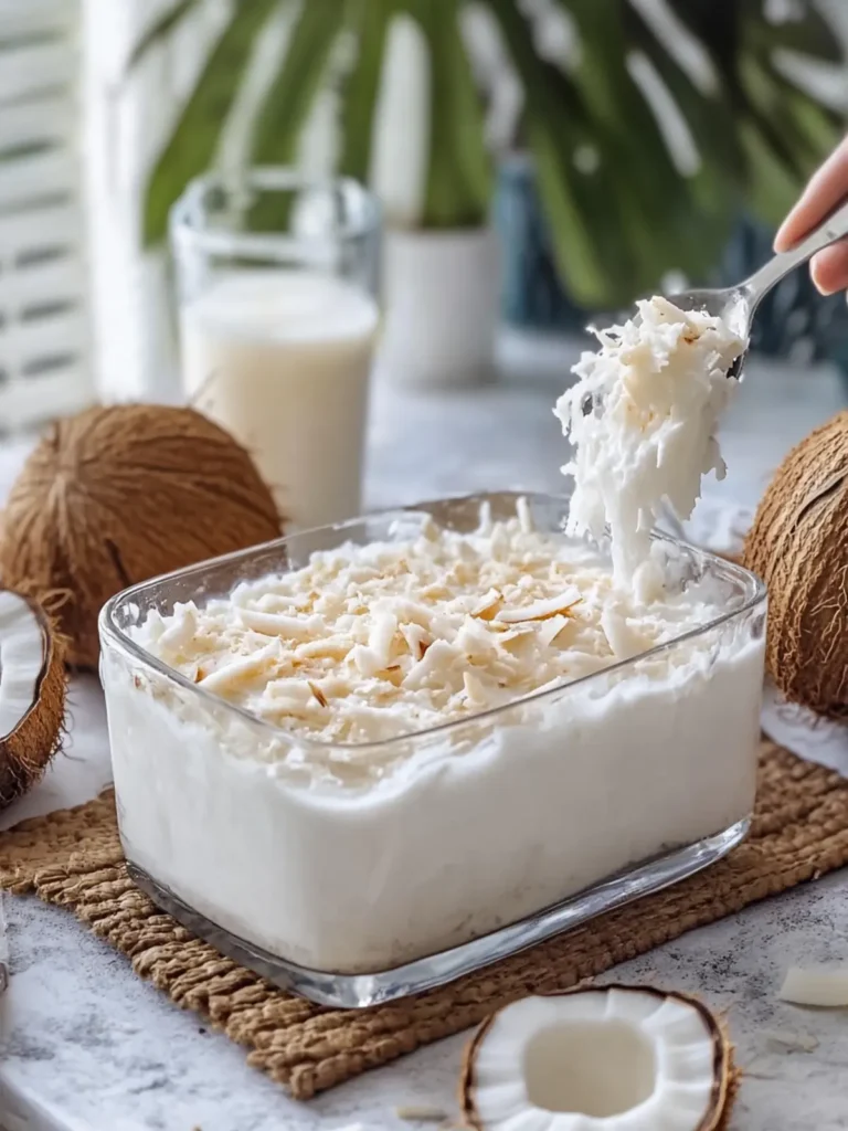 No-Bake Coconut Dream