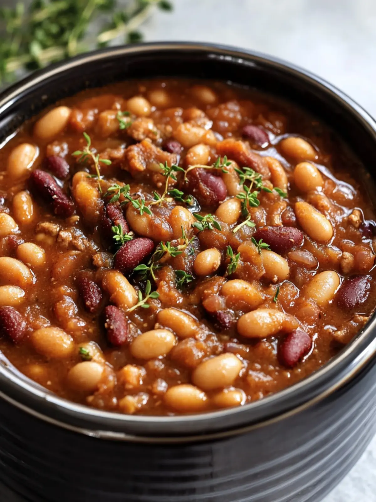 Crockpot Cowboy Beans: A Hearty Comfort for Any Gathering 5 Crockpot Cowboy Beans