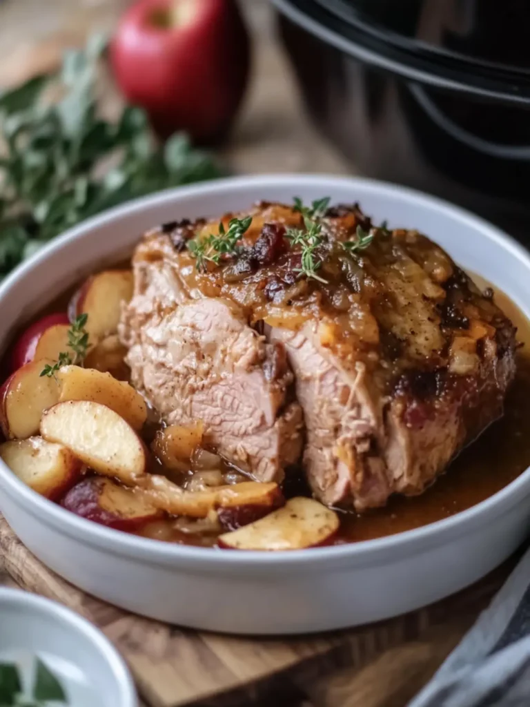 Irresistible Slow Cooker Apple Cider Pork Roast Recipe 4 Slow Cooker Apple Cider Pork Roast