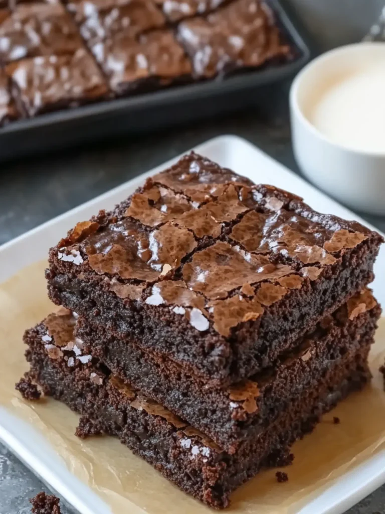 Irresistible Chewy Fudge Brownies for Chocolate Lovers 2 Chewy Fudge Brownies