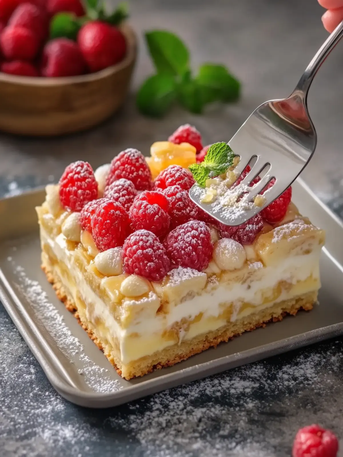 Delicious Fruit Custard Biscuit Dessert You’ll Love Making 5 Fruit Custard Biscuit Dessert