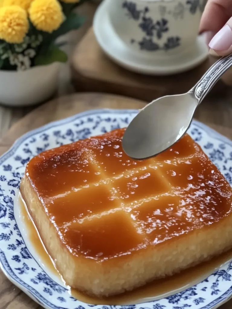 Irresistible Glutinous Rice Flan: Your New Sweet Obsession 4 Glutinous Rice Flan (Sticky Rice Leche Flan)