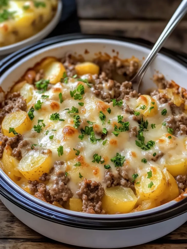 Crockpot Hamburger Potato Casserole for Cozy Family Nights 4 Crockpot Hamburger Potato Casserole