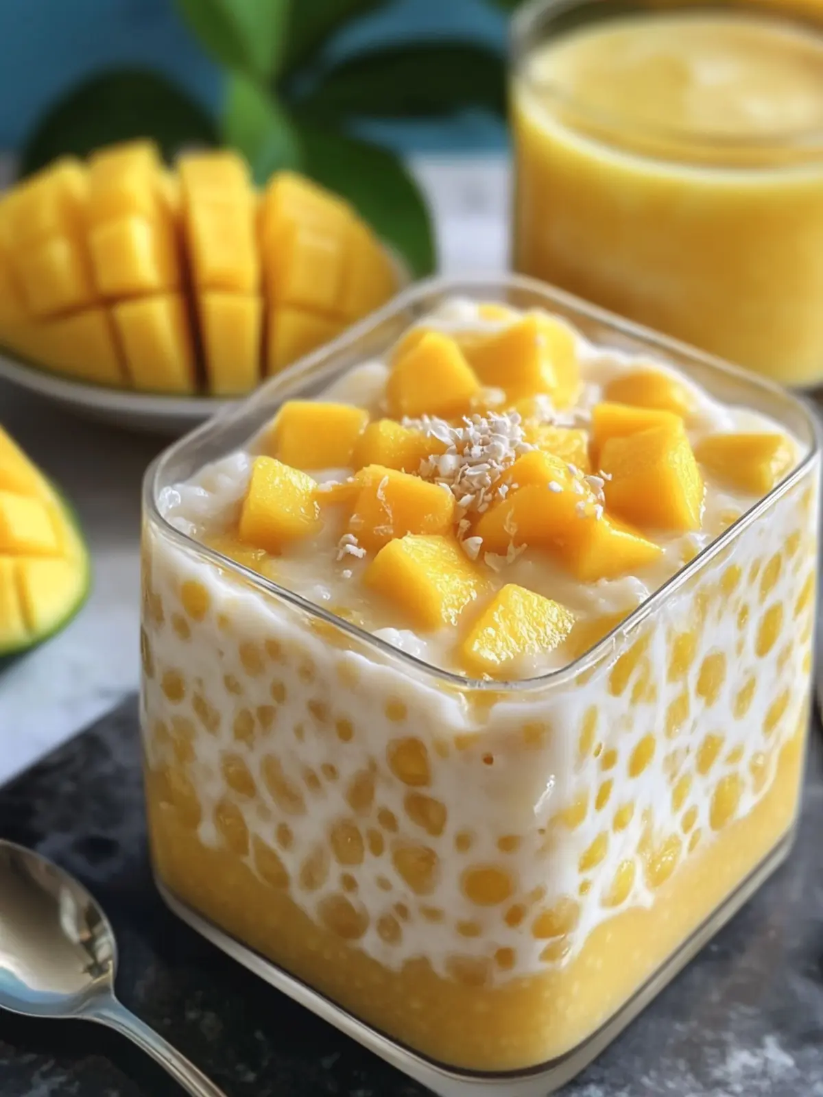 Delightful Creamy Mango Sago Gulaman Dessert to Impress Guests 5 Creamy Mango Sago Gulaman Dessert